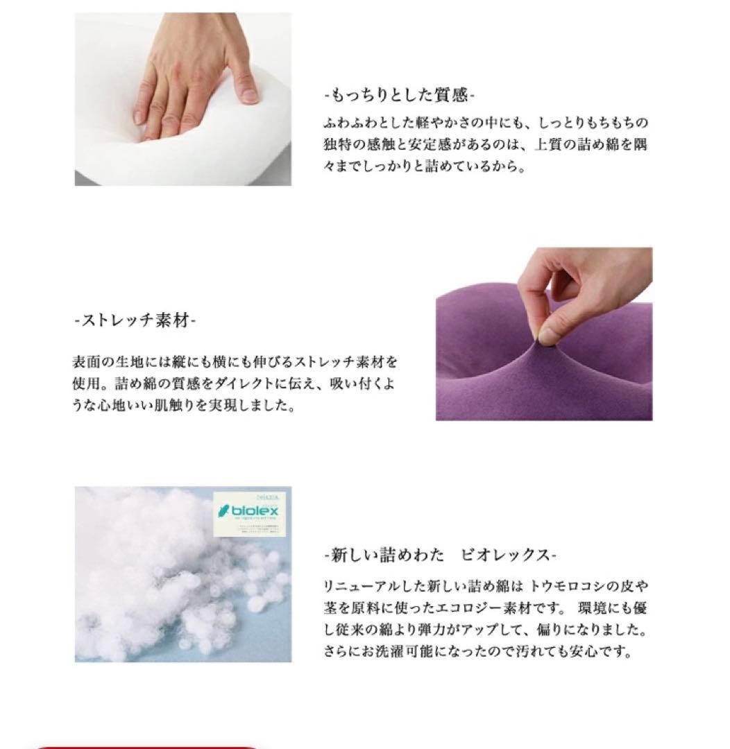 リラクシア　デイジーラージビコ　ツートンカラー　マルチクッション　匿名配送