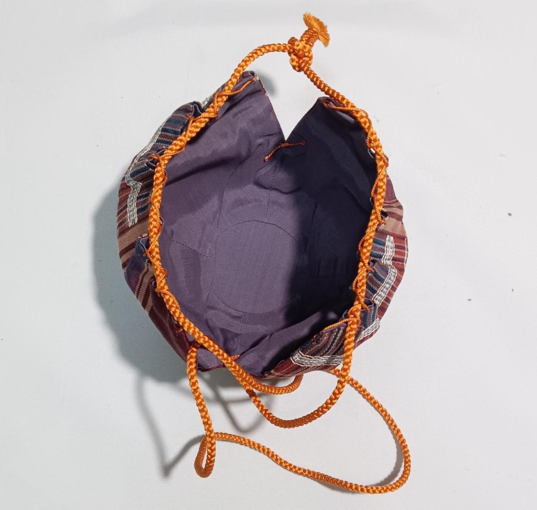 茶道具　割蓋茶器　老松茶器　老松棗　弥三右衛門間道長緒仕覆付　美品！！
