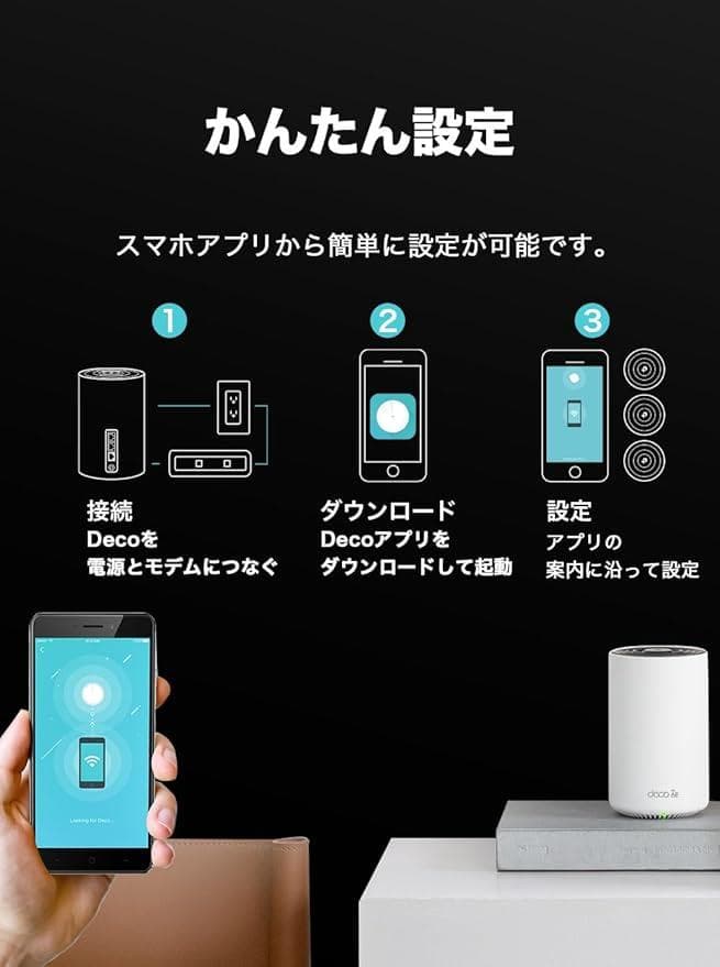 ルーター・ネットワーク機器 TP-Link Deco XE75 Pro 2-pack WiFi 6E