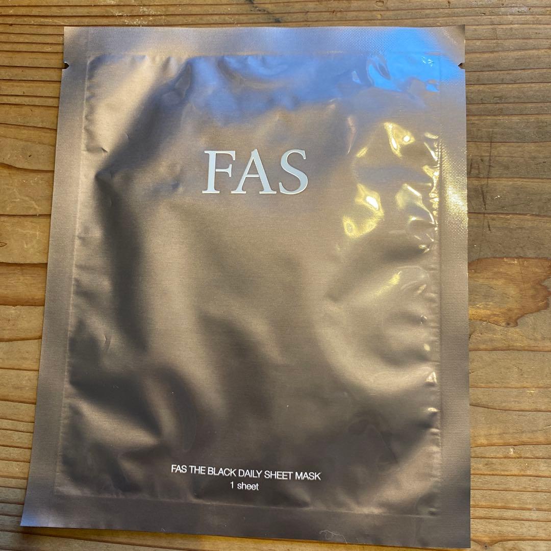 FAS THE BLACK CREAM & 化粧水 セット　シートマスク付き★