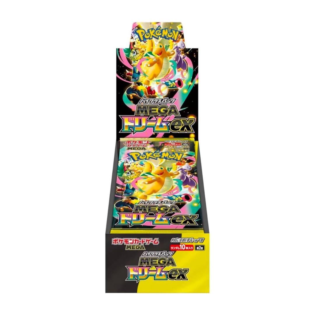 シュリンク付き　ポケモンカードゲーム メガドリームex 未開封