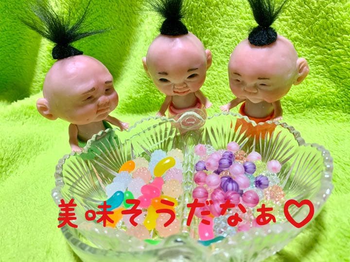 【ヒトガタリ屋 昭和通り】※見本※樹脂粘土ベビー＊創作人形＊リボーン