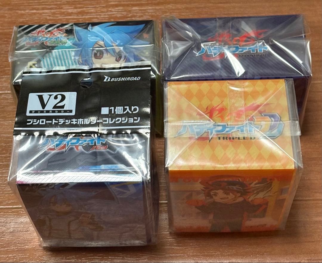 フューチャーカードバディファイト デッキケース デッキホルダー4個セット 未開封