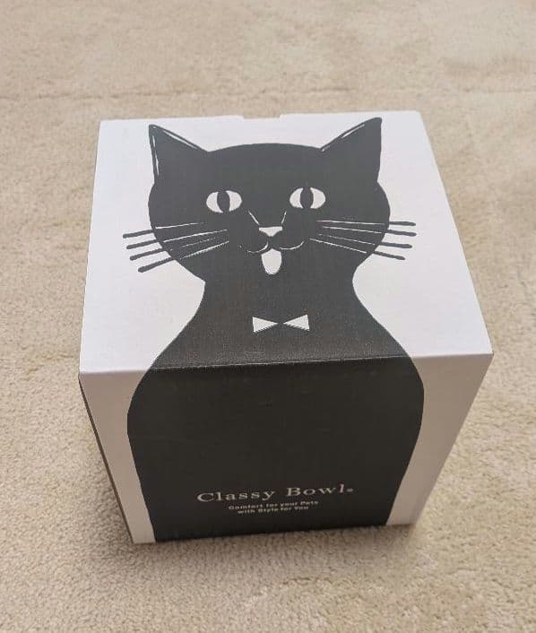 Classy Bowl 犬猫用フードボール 人気のグレイッシュピンク美品