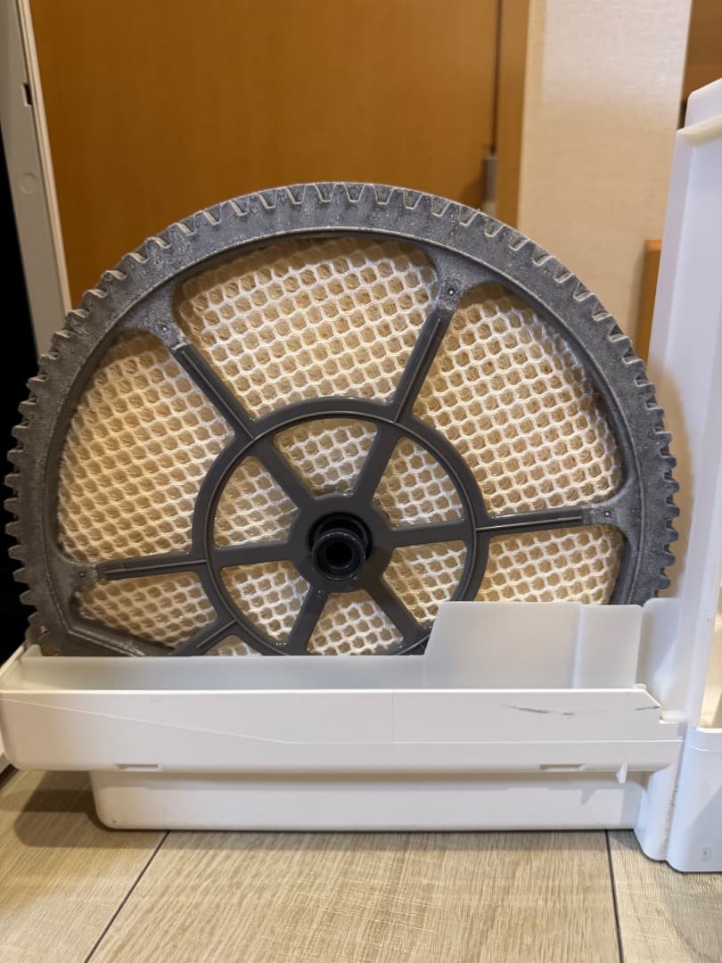 【中古美品】SHARP 加湿空気清浄機 ➕【新品プレゼント】家具転倒防止伸縮棒