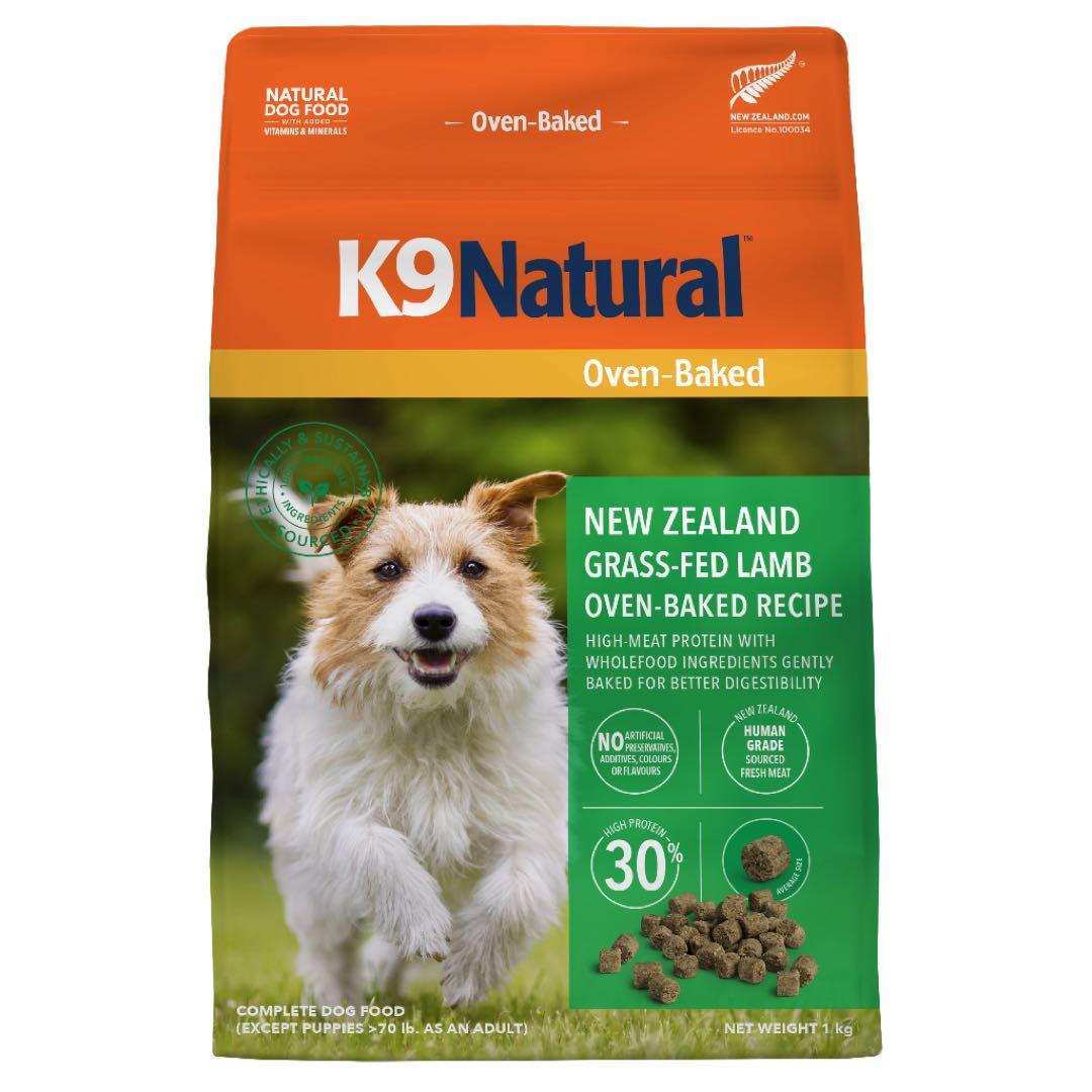 新品未開封 K9ナチュラル オーブンベイクド ラム 1kg×2 ドッグフード