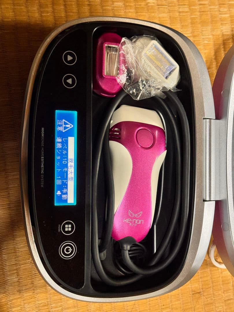 【最終処分】ケノン【訳あり格安】脱毛器 ピンク、KENON