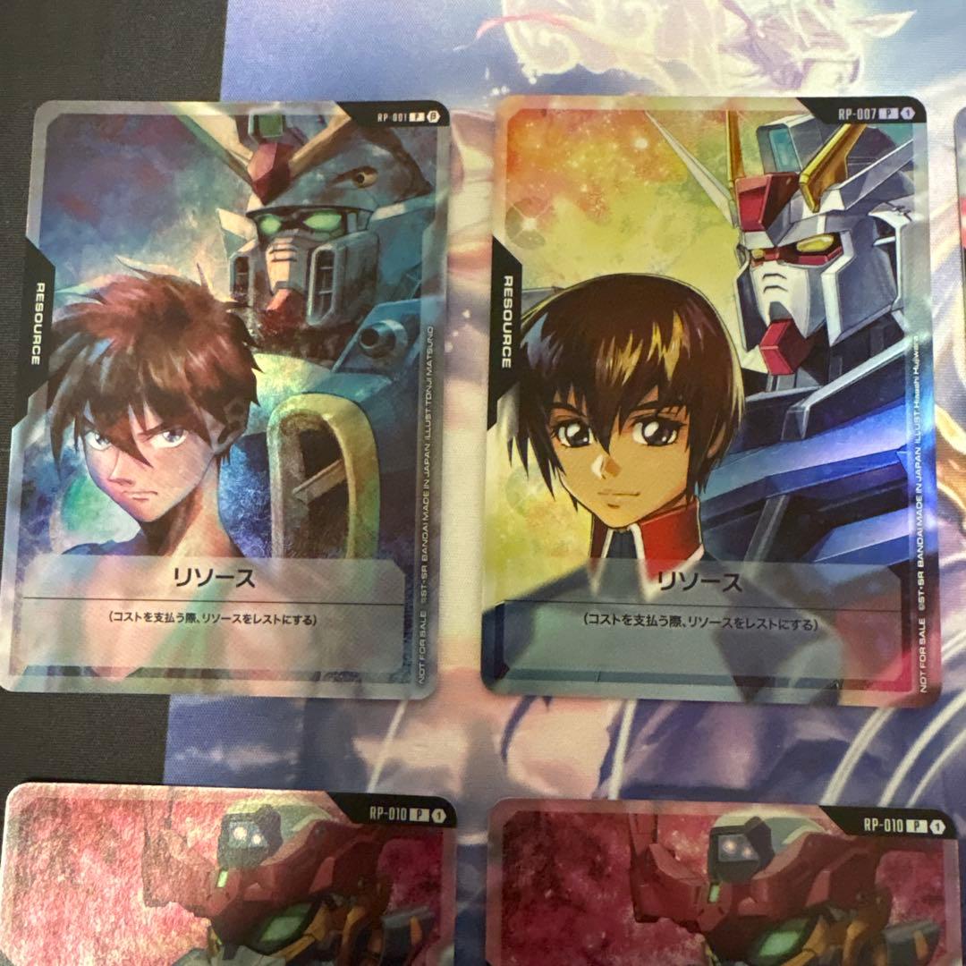 ガンダムカードゲーム　キャラリソースパラレル１０枚セット