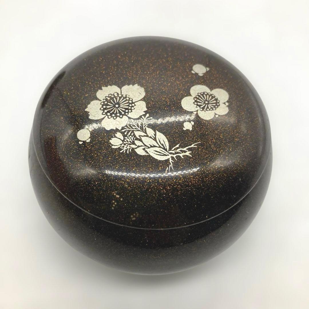 漆芸 金梨地秋草蒔絵 柳山作 ミニチュア 碁盤 姫碁盤 囲碁 碁石 工芸品
