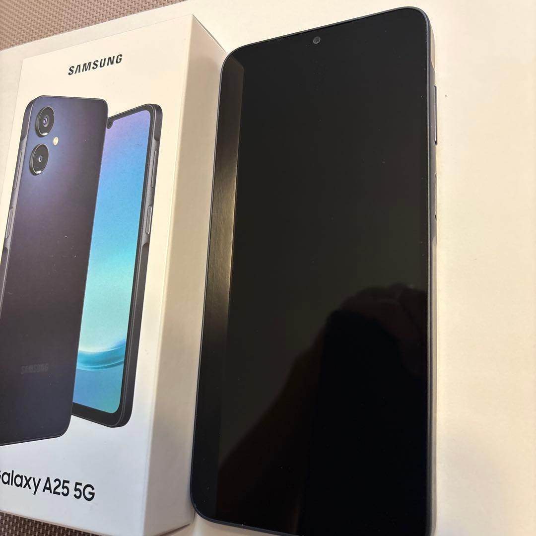 Samsung Galaxy A25 5G ブラック　美品　SIMフリー