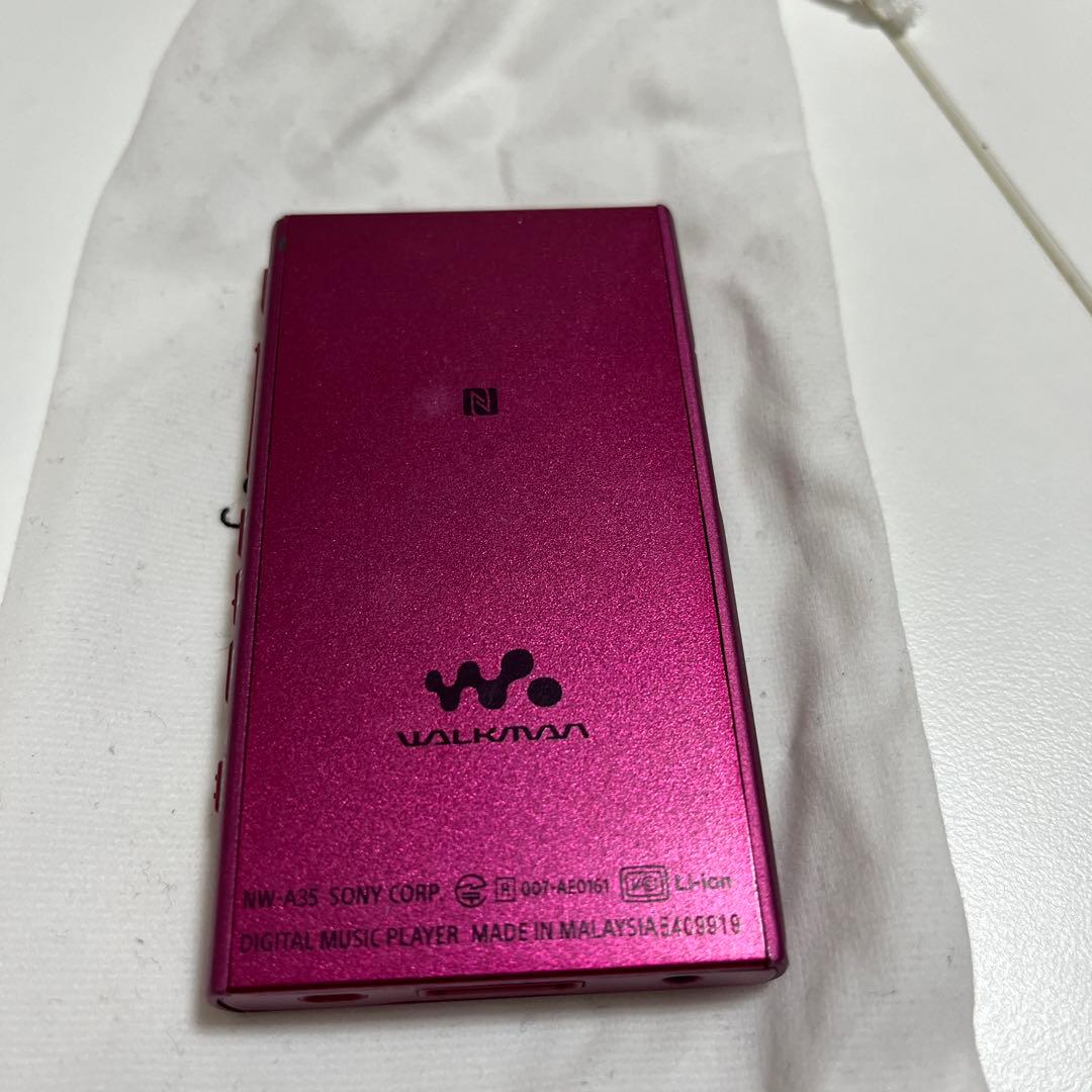 SONY NW-A35 ピンク デジタル音楽プレーヤー