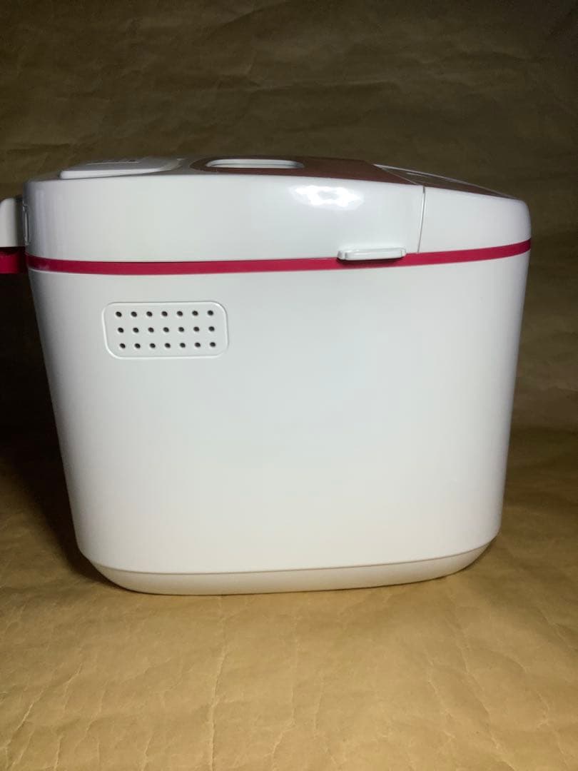 MK精工ホームベーカリー ホワイト/ピンク(中古品)