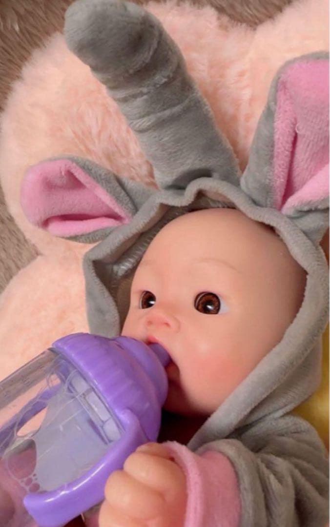 訳あり★新品★リボーンドールフルシリコン日本人顔ベビーちゃん男の子 28cm