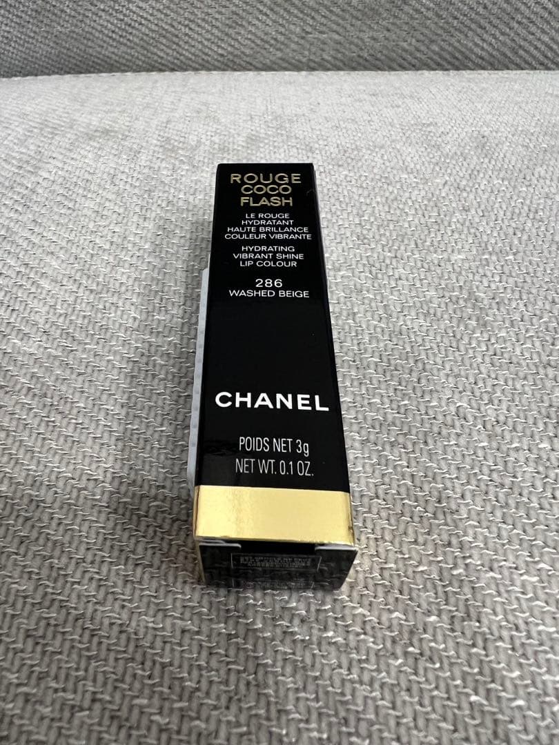 CHANEL ルージュ ココ フラッシュ 286 ウォッシュド ベージュ