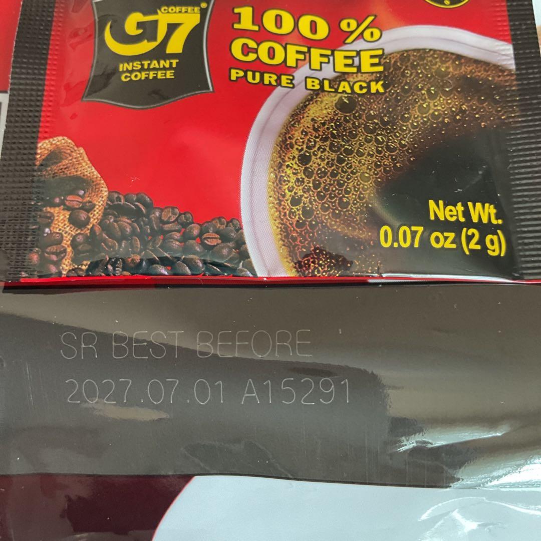 G 7ベトナムコーヒーブラック100個×2袋　その他
