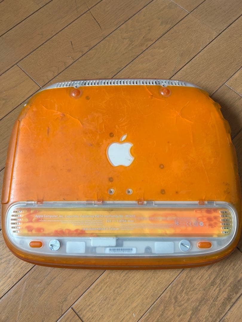 ち*ん様 【ジャンク】 iBook G3 M2453/タンジェリン クラムシェル
