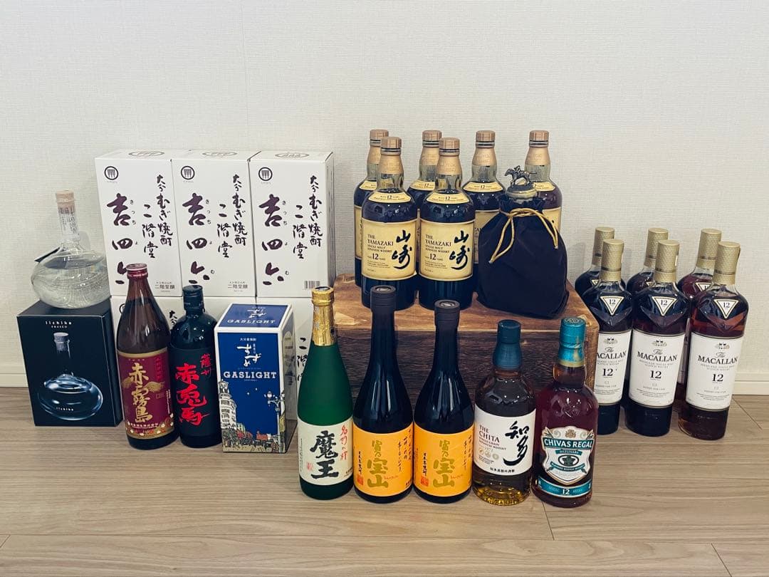 知多、ミズナラ 12年　２本セット