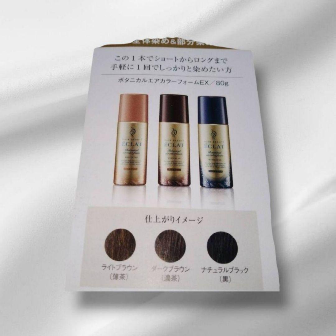 ヘアボーテ エクラ エア カラー ライトブラウン 80g×2本