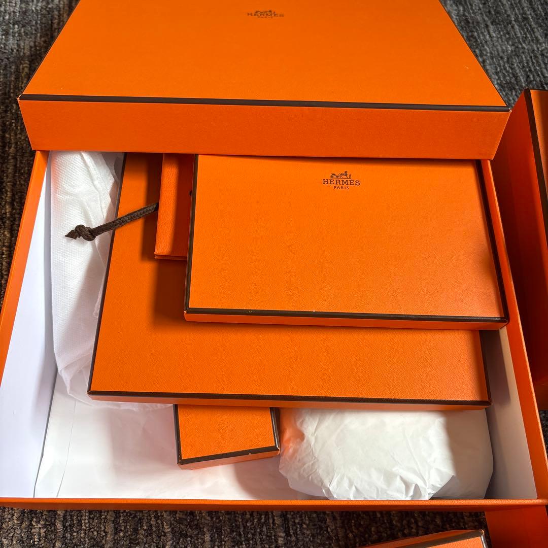 HERMES オレンジ ギフトボックス セット