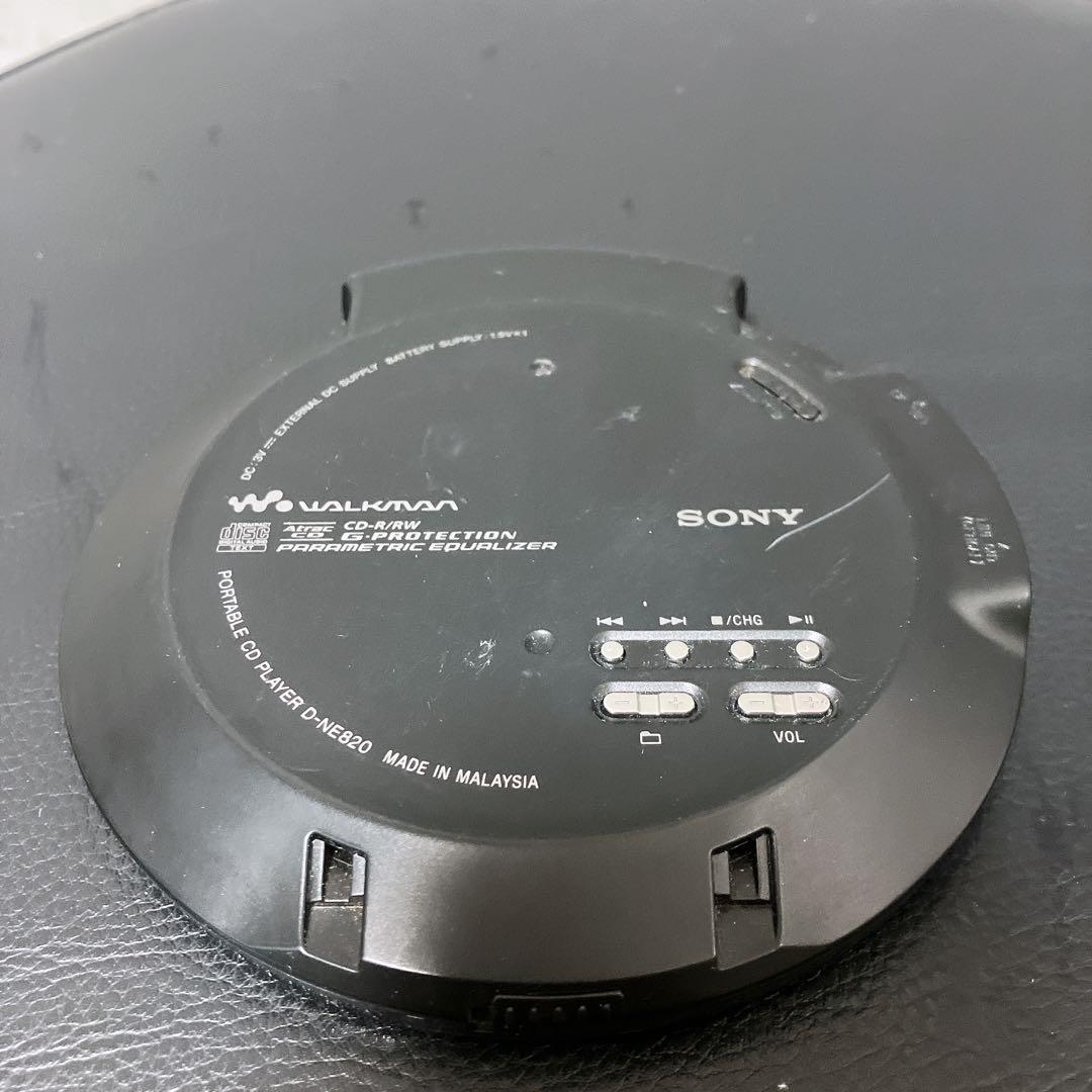 【希少】ソニー CDウォークマン CDプレーヤー D-NE820 ポータブル