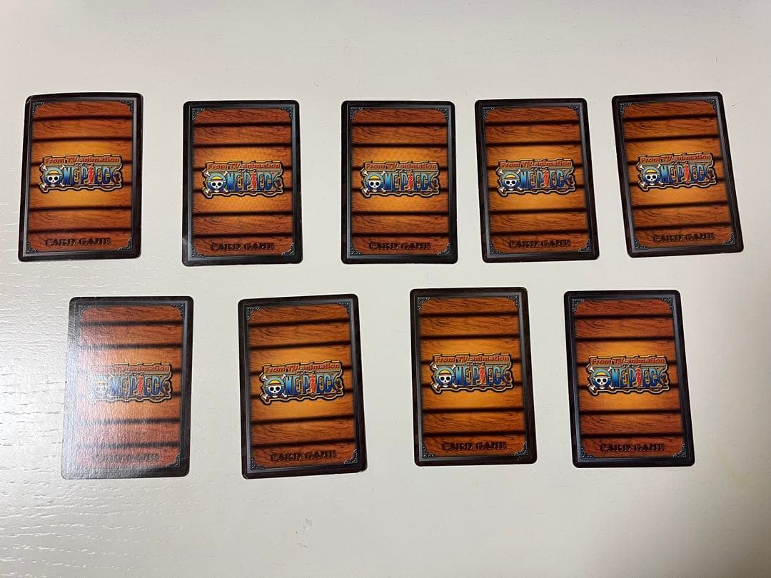 ワンピースカードダス 9枚セット