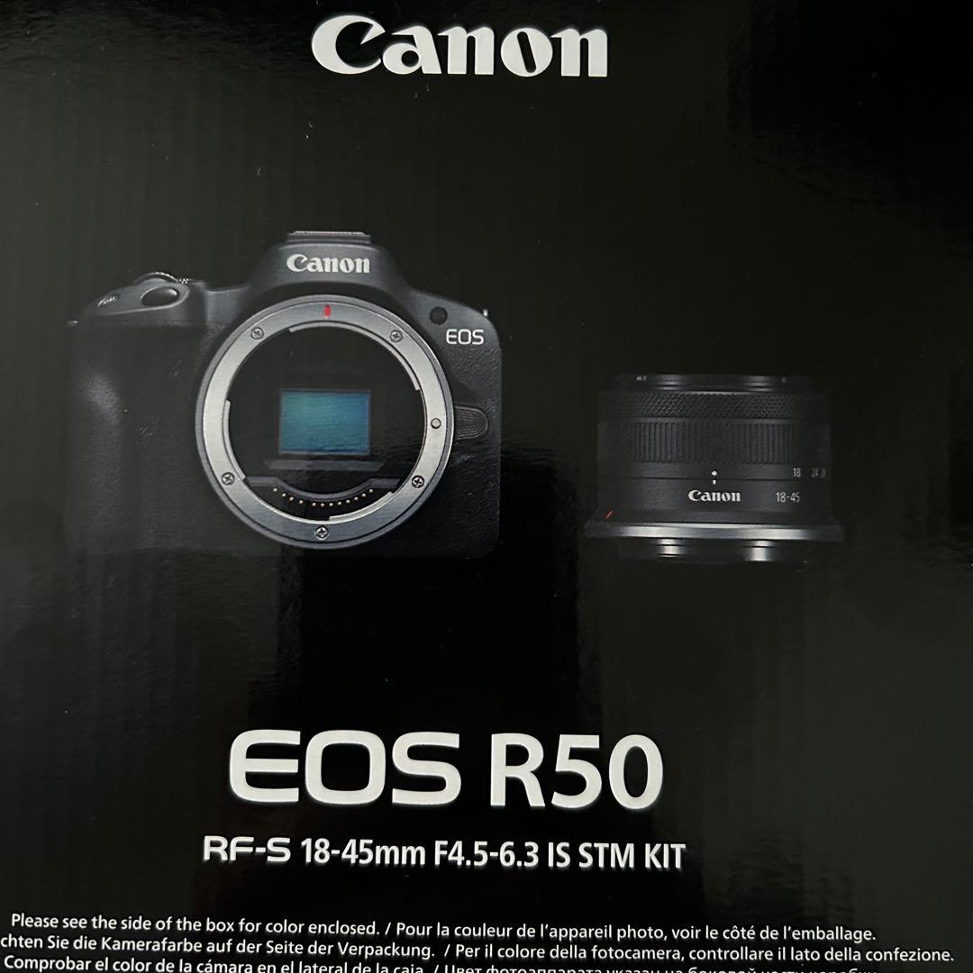 ピ*】様 【新品未使用】Canon EOS R50 RF-S 18-45mm