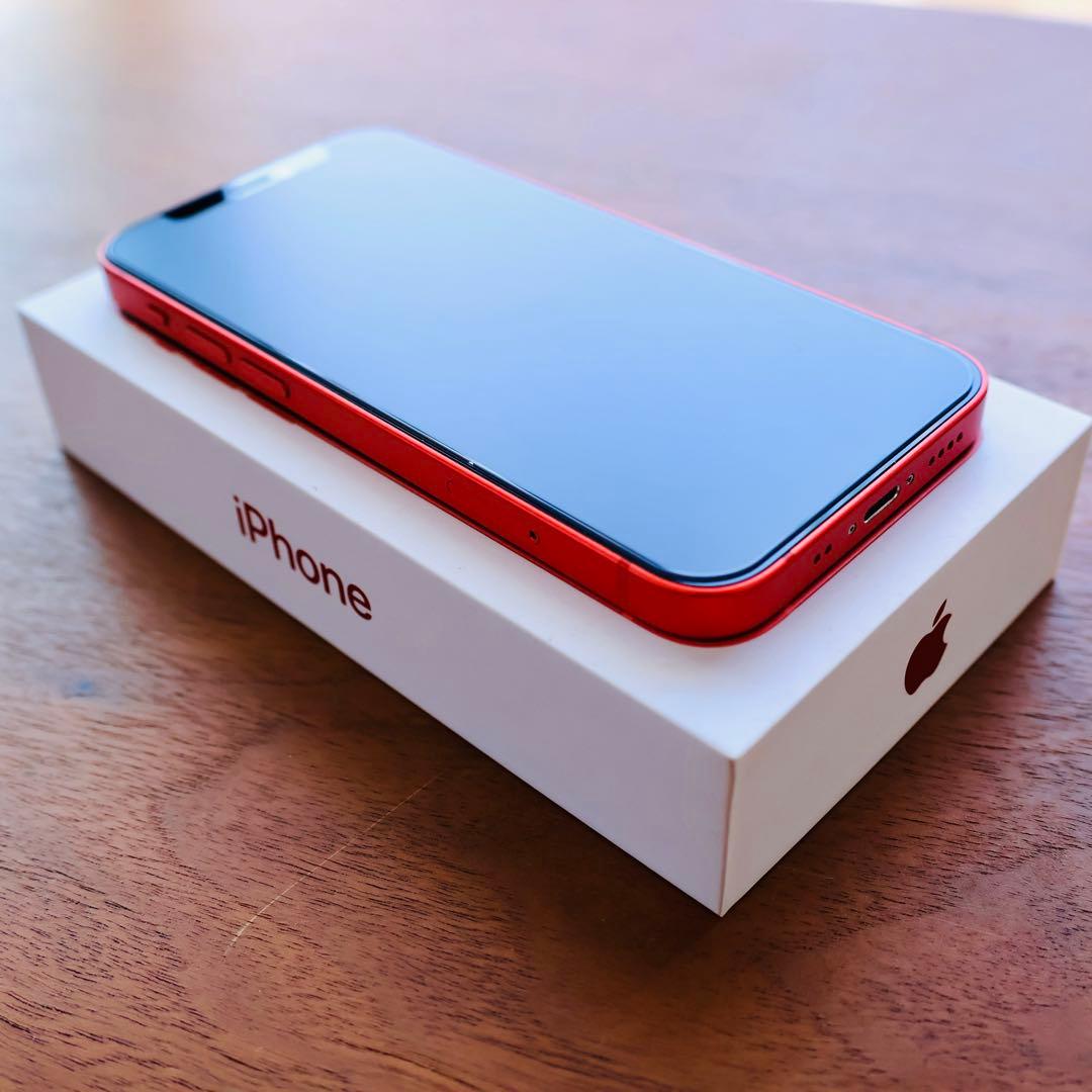 iPhone 12 mini PRODUCT(RED) 128GB（美品）
