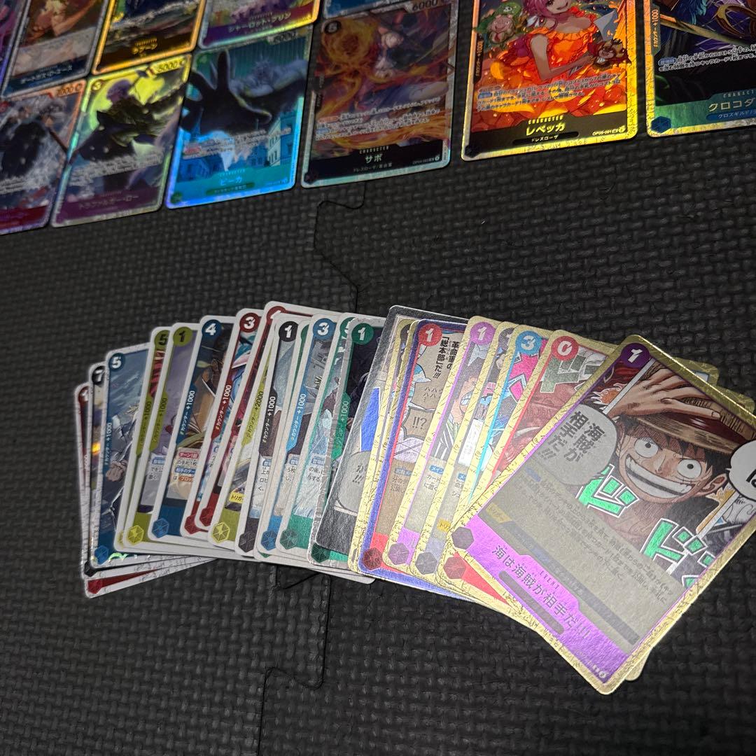 激レア　特価　ワンピース カードセット　全てキラキラ　アド