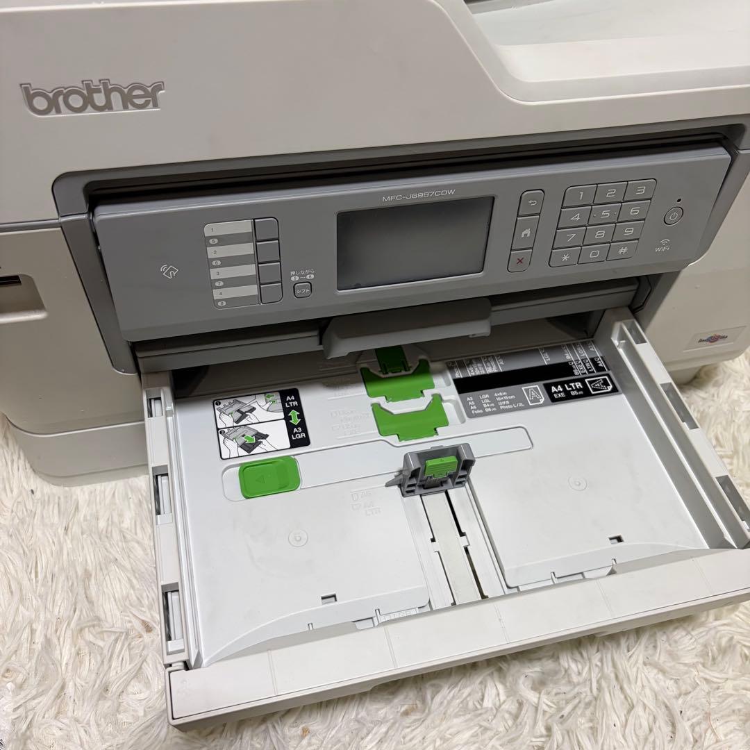 ブラザー プリンター A3インクジェット複合機 MFC-J6997CDW 動作品