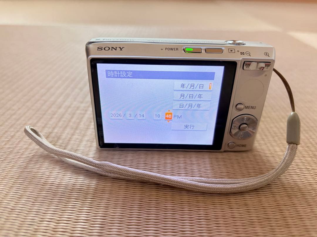 SONY Cybershot ダブルでぶれない 1080デジカメDSC-T100