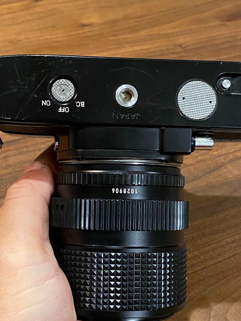 Minolta SRT 黒101 一眼レフ　35-70 ズームマクロ　ミノルタ