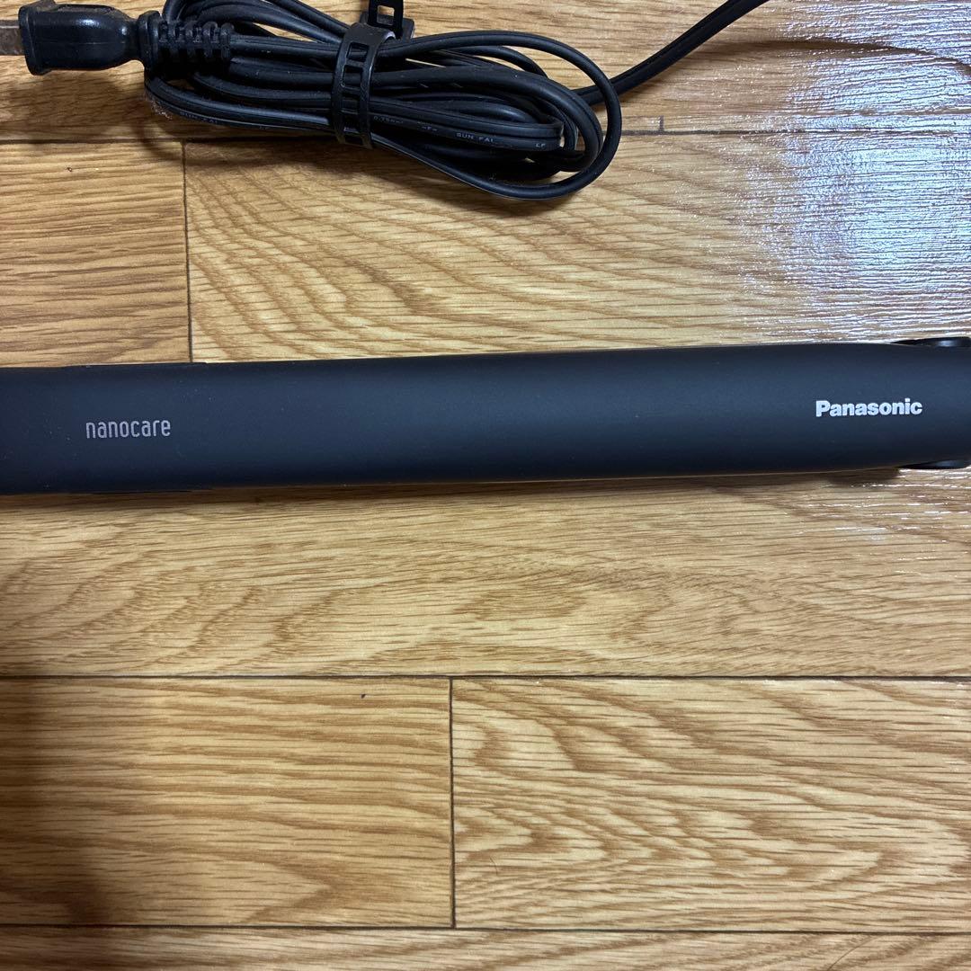 Panasonic nanocare ストレートヘアアイロン ブラック