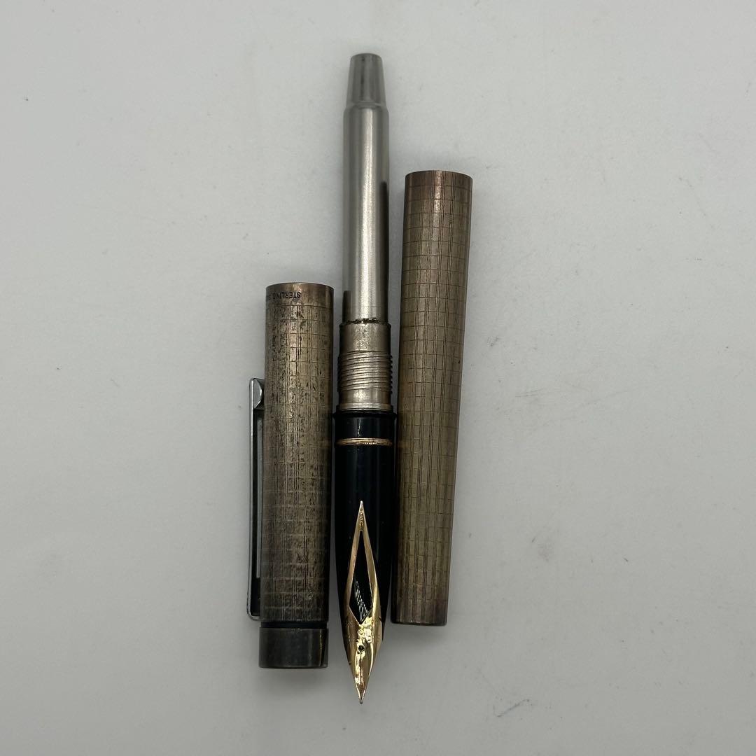 SHEAFFER シェーファー シルバー 万年筆 1240
