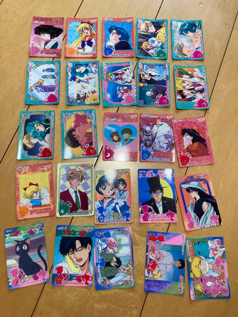 d*3様 セーラームーン カード シール セット
