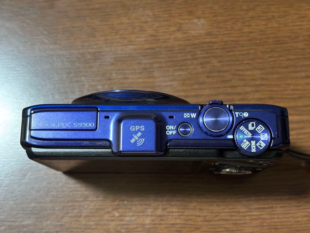 Nikon COOLPIX S9300 ブルー ボタン操作誤認識、液晶難あり