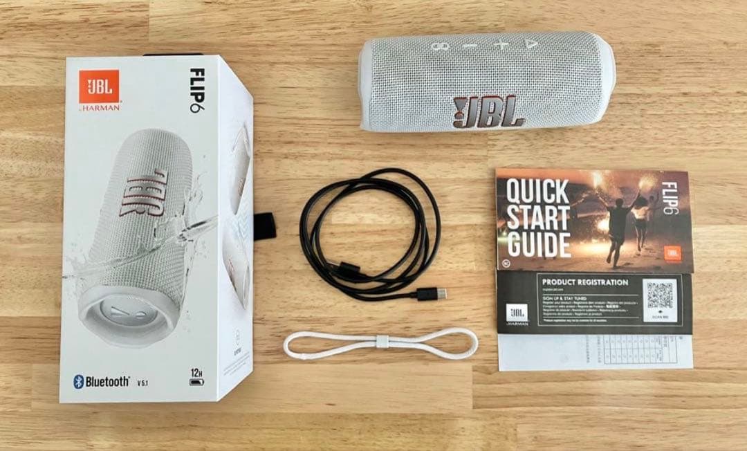 木*依様 JBL flip6 ホワイト