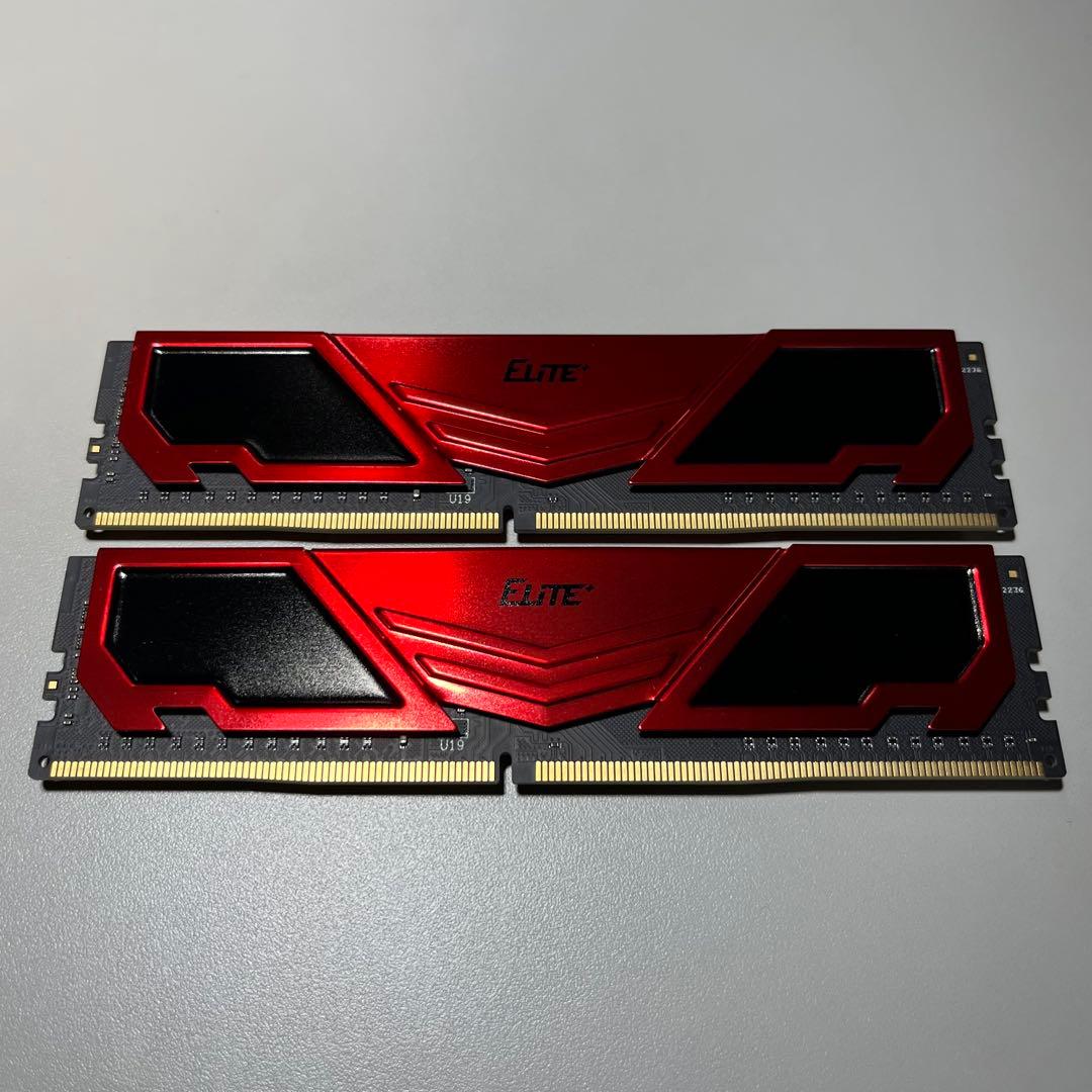 TEAMGROUP ELITE DDR4 32GB(16GB×2)3200MHz