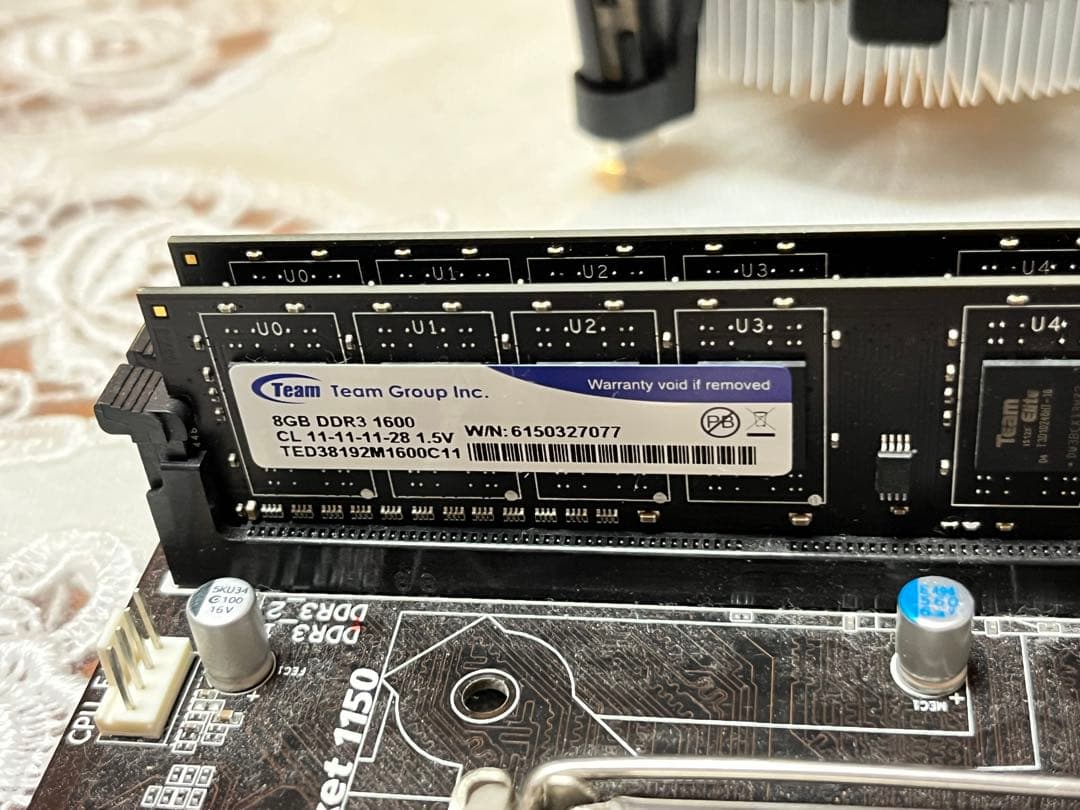 【動作確認済み】 i5 4460 RAM16GB H81 CPUファン セット