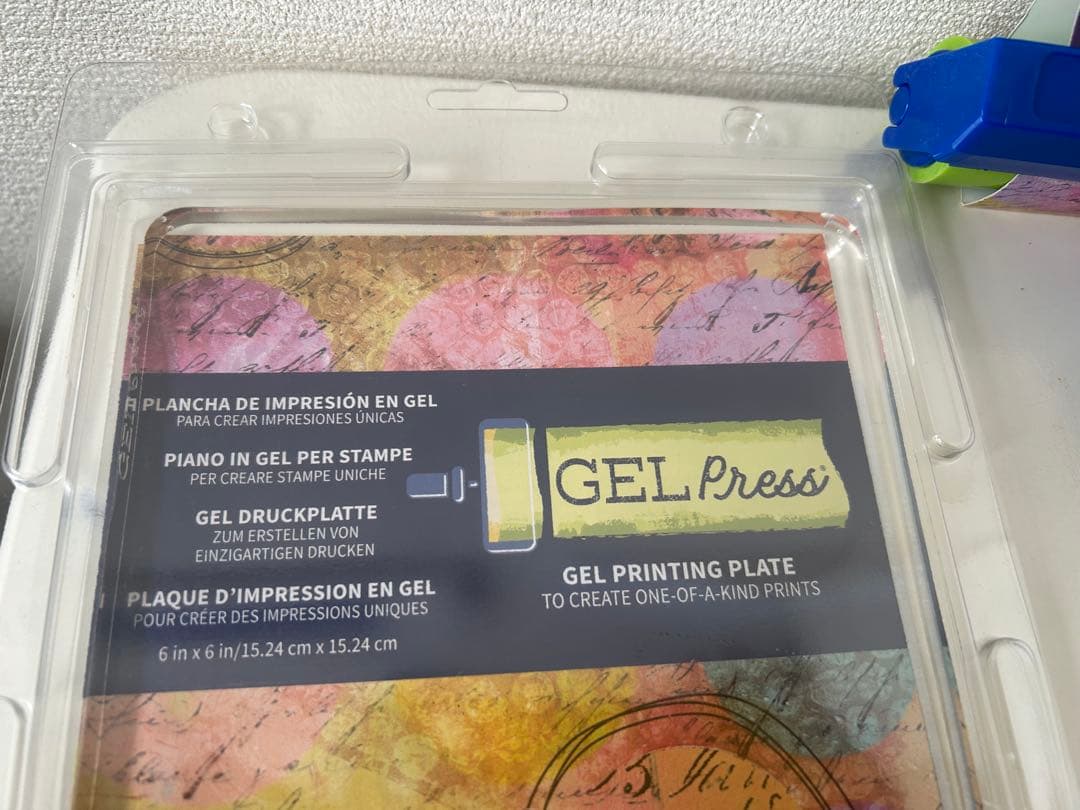 GEL Press プレート&専用ローラー