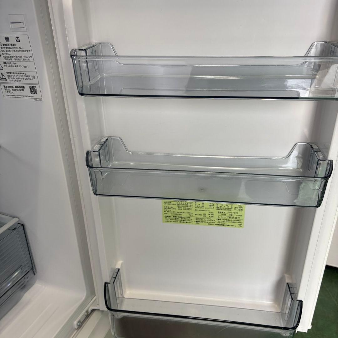 224　冷蔵庫　SHARP　一人暮らし　大きめ　綺麗　安い　中古　設置無料