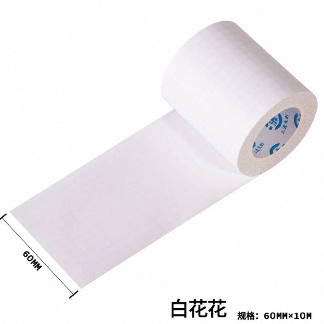 ベーステープ 白花花 6cm×10m 海外マスキングテープ 下地