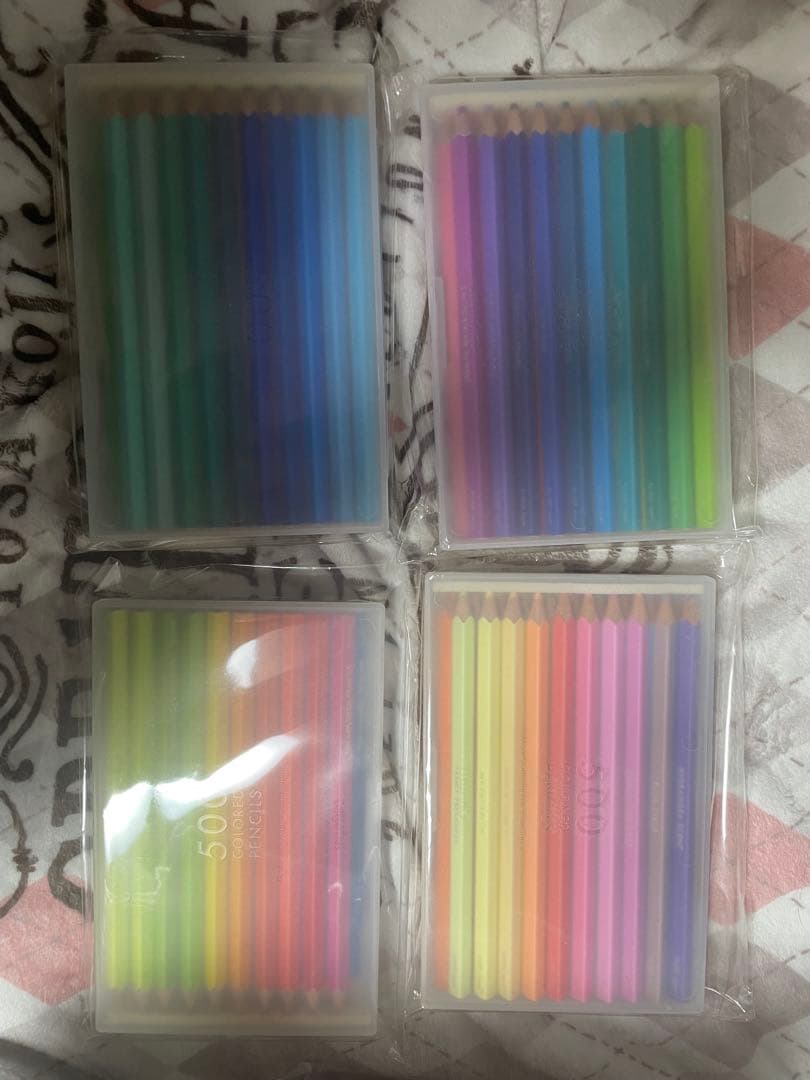 フェリシモ 500色の色鉛筆 全色セット