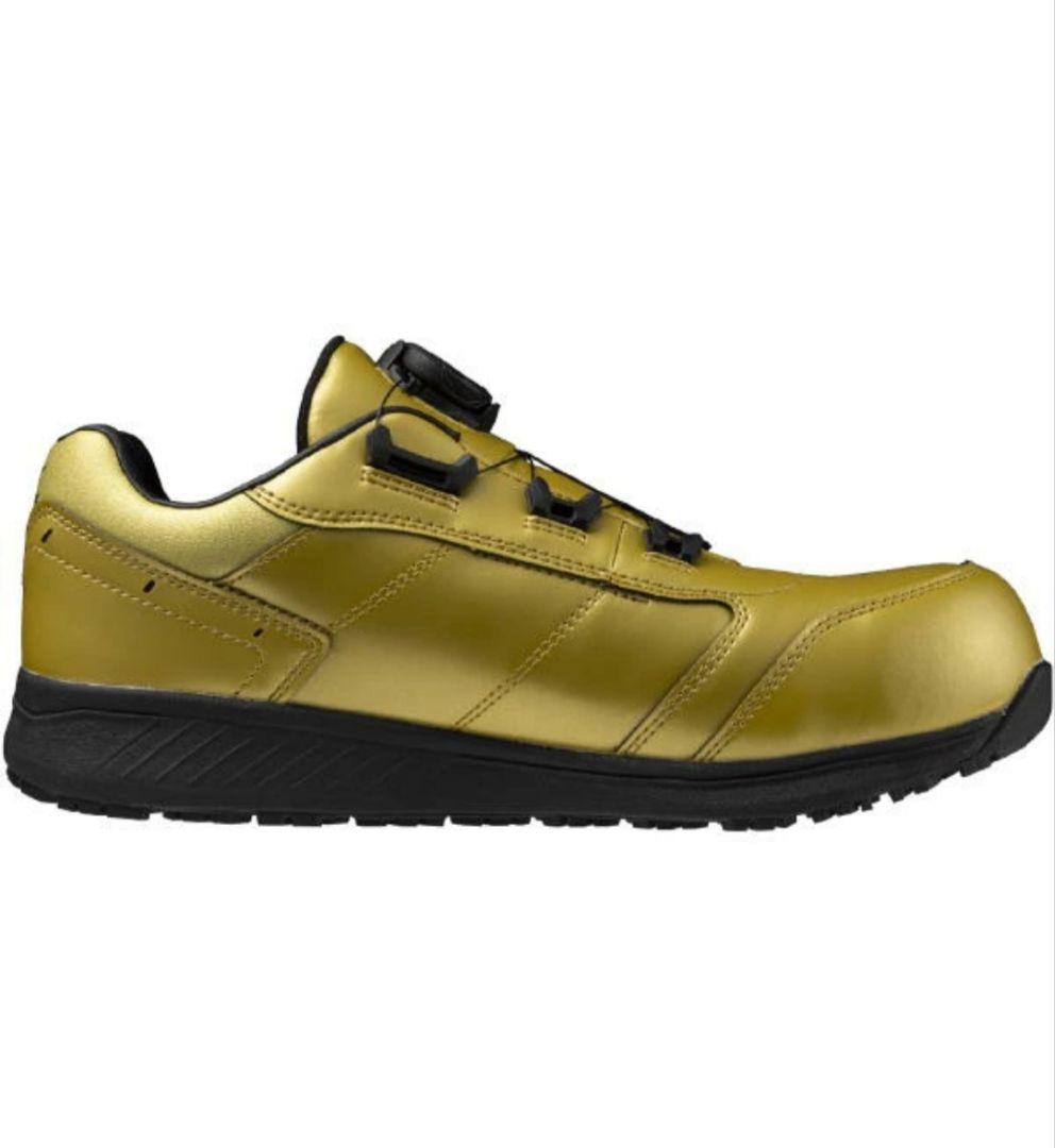 Mizuno SU51L BOAゴールド/ブラック 27.0cm限定カラー安全靴