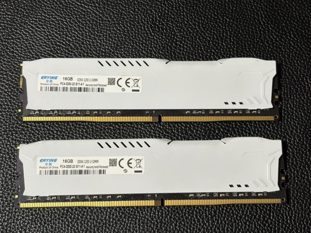 ERYING DDR4-3200 32GB (16GB×2枚)　DIMM