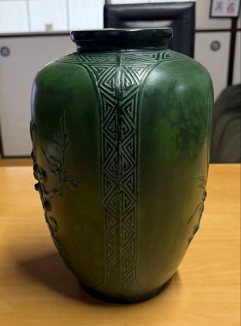 高岡銅器 art casting hoshu 鋳芸　 花瓶 花器