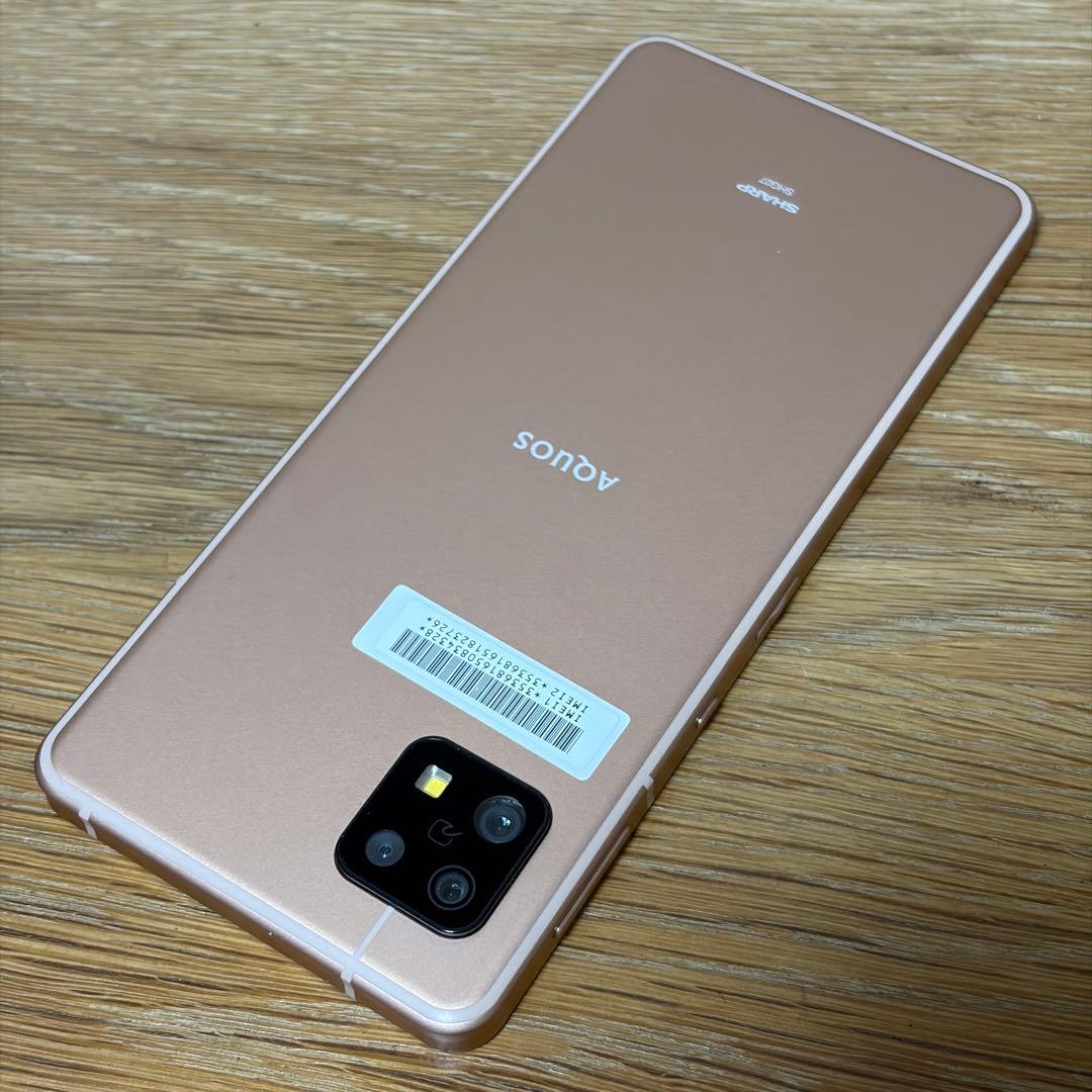 AQUOS sense 6s アンドロイド13 シムフリー スマホ本体6435