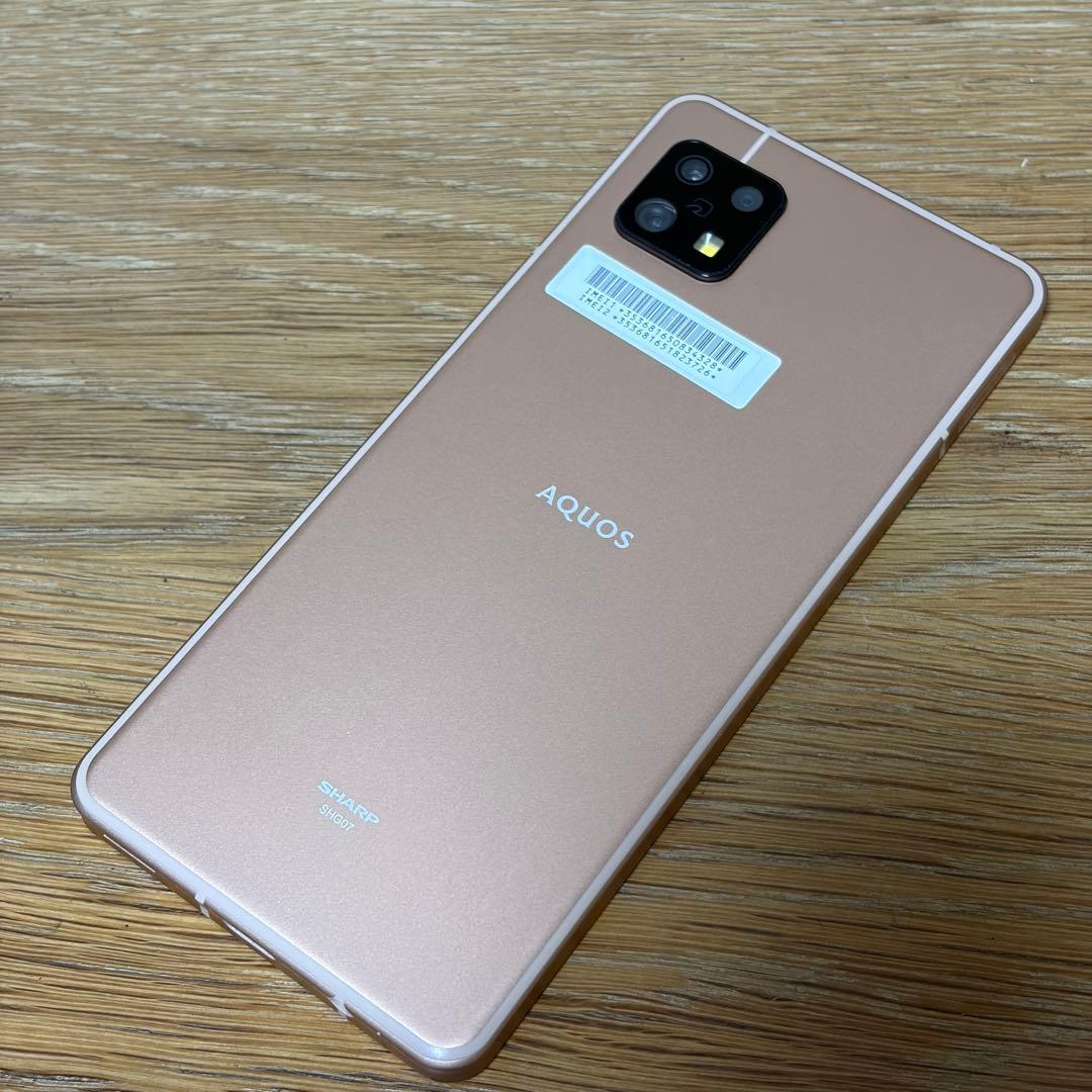 AQUOS sense 6s アンドロイド13 シムフリー スマホ本体6435
