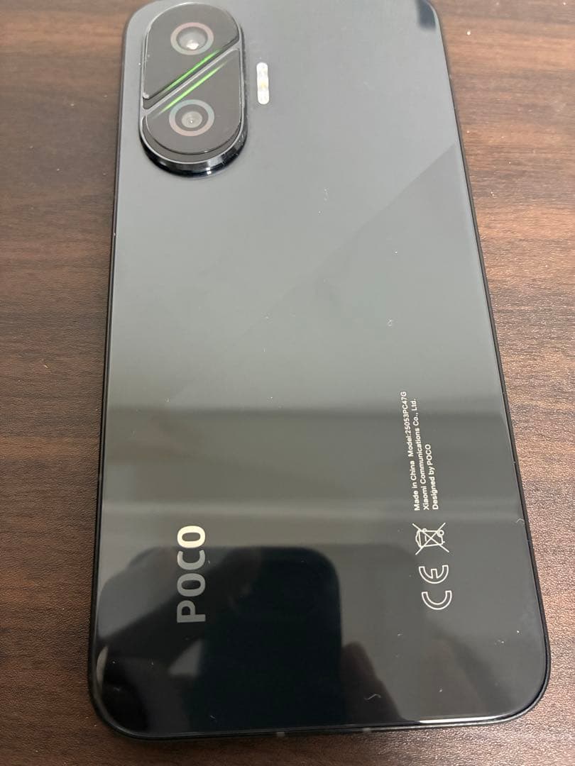 美品　POCO F7 本体 ケース付き