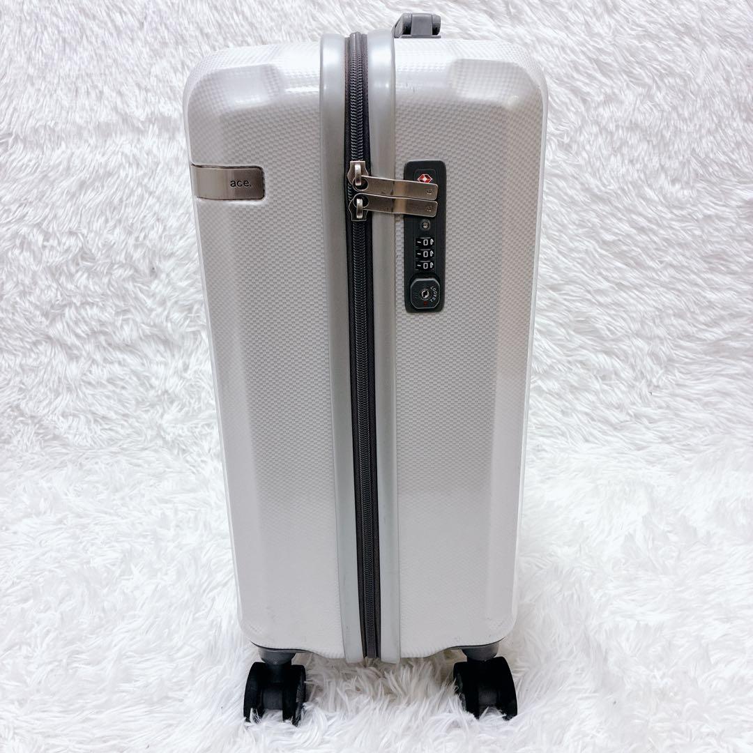 ace.TOKYO エース トーキョー パリセイド ホワイト 4輪 機内持込可能