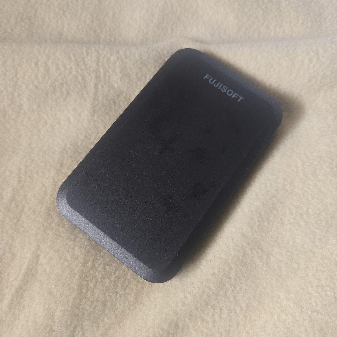FUJISOFT モバイルルーター ブラック